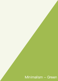 極簡主義 - 綠色