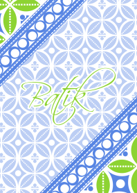 Green Blue Batik