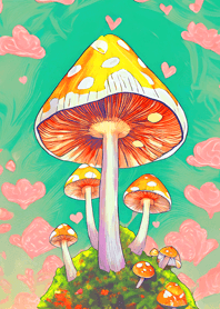 POP ART_mushroom22_JP