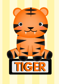 Simple Cute Baby Tiger Theme