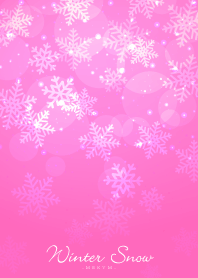Winter Snow Pink -MEKYM-