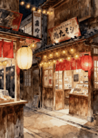 ถนนช็อปปิ้งเรโทรยุคโชวะ