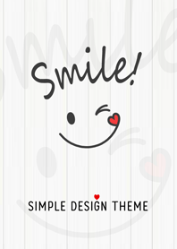 Simple Smile Wood -2-