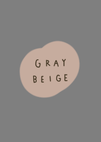 Gray x beige. adult. Fashionable.
