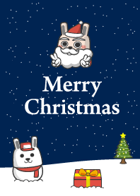 Poka Rabbit-Merry Christmas
