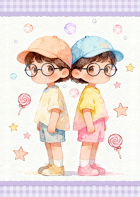 โลกเล็กๆ ของเด็กสองคน