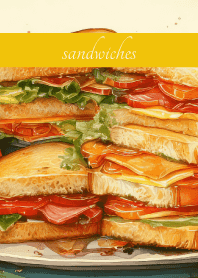 Sandwich Day on yellow