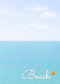 Beach Sunflower,Blue