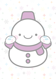 Purple Snowman Theme2!