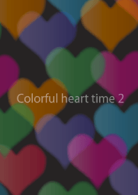 Colorful heart time 2