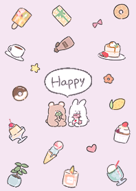 pearl purple simple happy icon12_2
