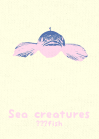 Sea crt ?fish Lavender blue