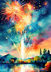 Beautiful Fireworks Theme#533