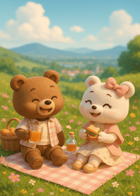 Sunny Meadow Picnic Delight love