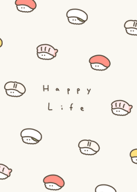 ซูชิเล็กๆ | green beige