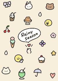 yellow Rainy season icon 14_2