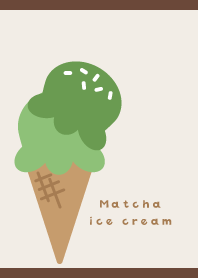 Summer ice cream03on brown JP