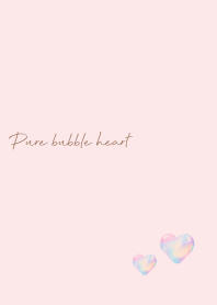 Pure bubble heart1