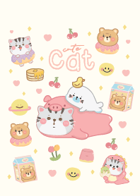 ฮัลโหล แมวน้อย & หมีน่ารัก : มินิมอล