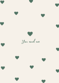 pattern heart (retrogreen)