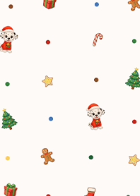 Dalmatian Christmas 1 (Pp)