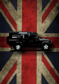 Union Jack and Car