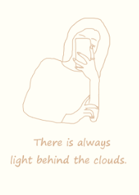 selfie girl =ivory yellow=