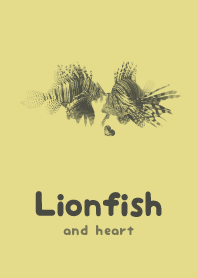 Lionfish & heart karekusairo