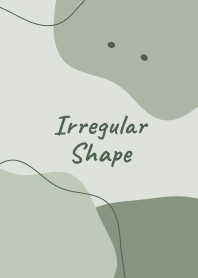 รูปร่างไม่สม่ำเสมอ (สีเขียวเข้มอ่อน)
