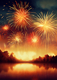 Beautiful Fireworks Theme#459