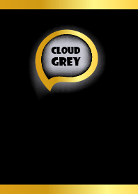 Cloud Gray Gold Black Theme