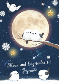 Moon and long-tailed tit#1_2