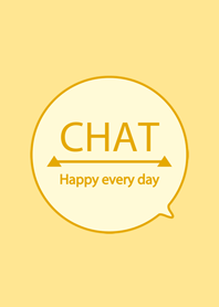 Simple yellow chat room