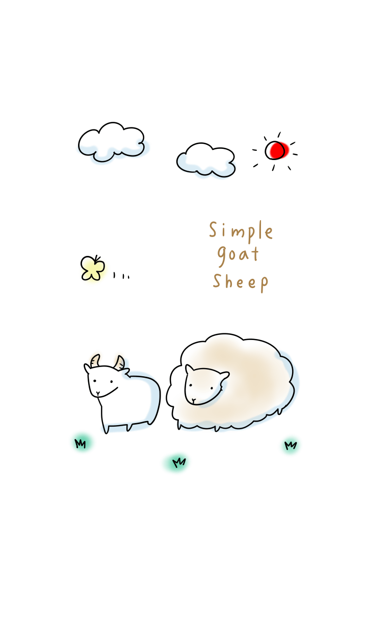 simple goat sheep