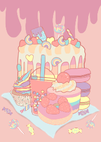 สายรุ้งกับขนมหวาน