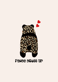 Panda dress up.