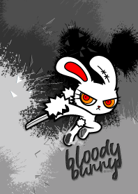 BLOODY BUNNY : Splash Gray