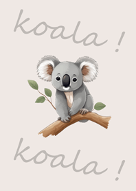 look! It's a koala!(beige)