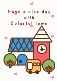 Happy colorful town 29
