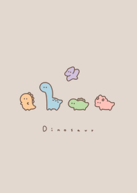 小恐龍 : beige