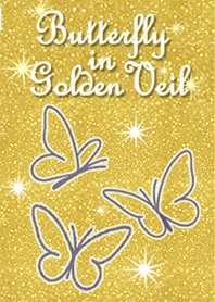 Butterfly in Golden Veil