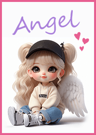 かわいい天使の着せ替え