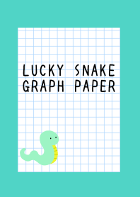 LUCKY SNAKE GRAPH PAPERj-EMERALD GREEN