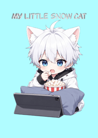 My Little Snow Cat B.