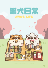 米犬日常 - 野餐日
