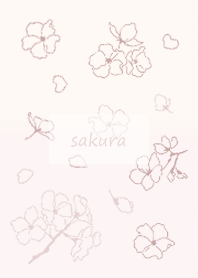 大人かわいい桜の着せかえ