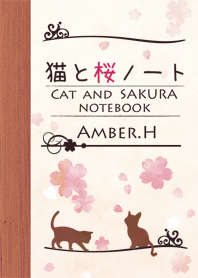 Cat and SAKURA notebook 3
