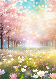 優美な春の風景の着せかえ(Spring-776)
