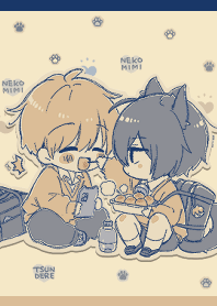 Aoi and Mob Happy Daily Life