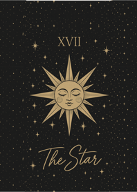 ไพ่ The Star (b/w02)